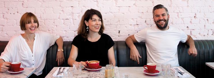Natalie Graeme, Lucy Jameson and Nils Leonard