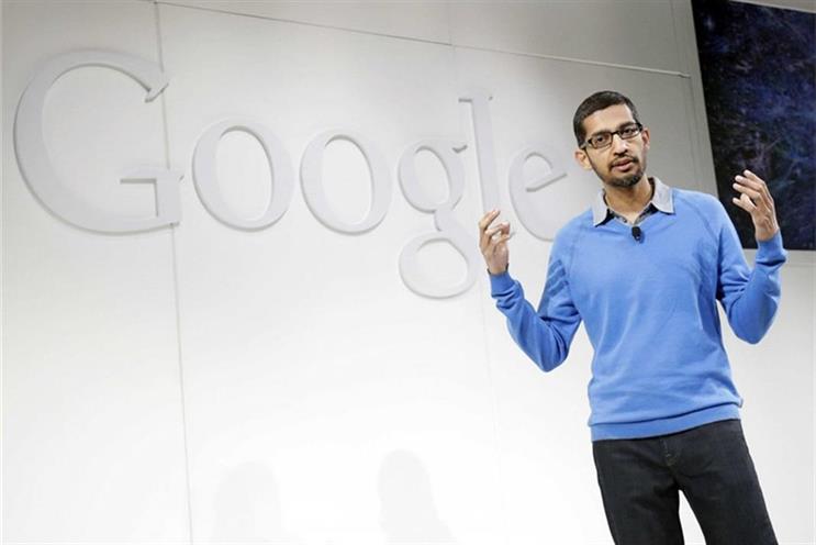 Pichai: said Google would scale back 'non-business essential marketing'