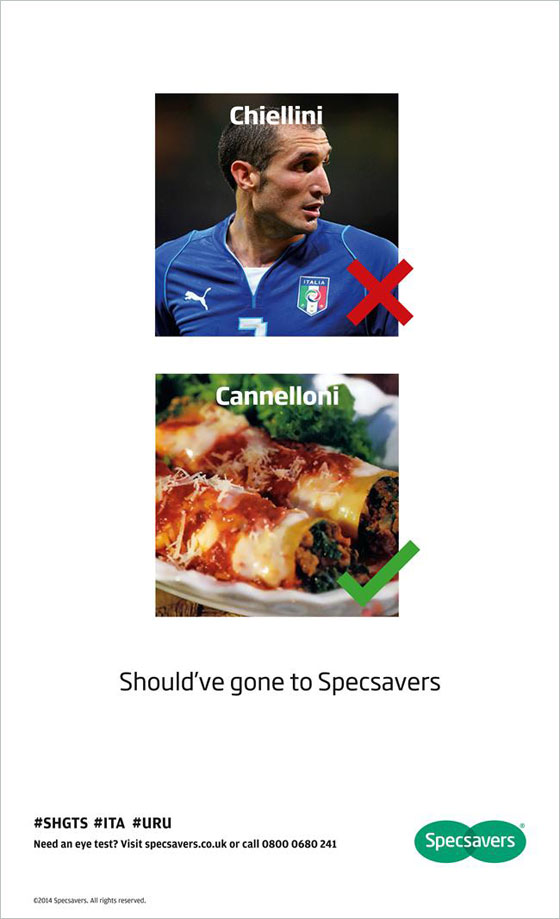 Want a tactical ad? Should have gone to Specsavers
