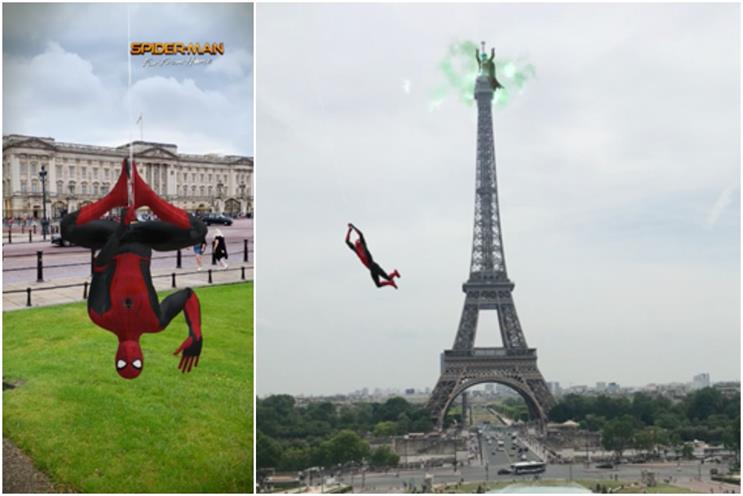 Spider-Man: Far from Home: launched Snapchat lens in June 2019