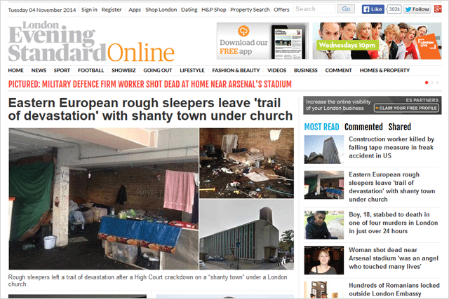 Evening Standard: part of the ESI Media stable