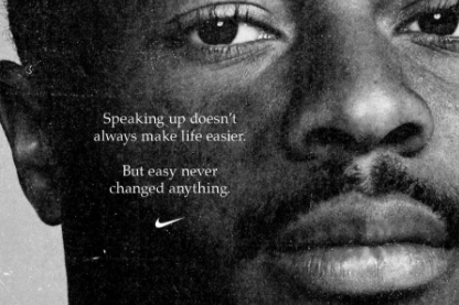 Nike store ad black