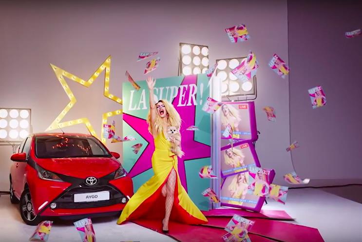 Stella Meltdown: worked on the Toyota Aygo campaign