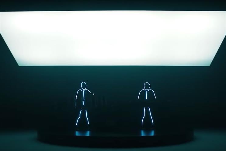 Fndm: immersive activation being created for The Stickmen Project