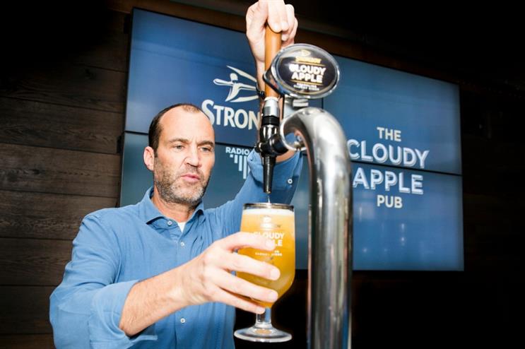 Strongbow partners with Radio X for The Strongbow Cloudy Apple Pub