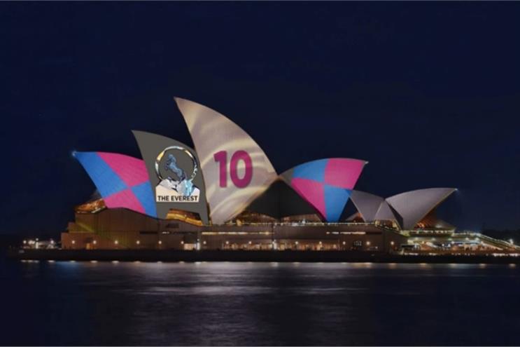 An early artistic impression of the Everest Cup branding. The final creative has not been released