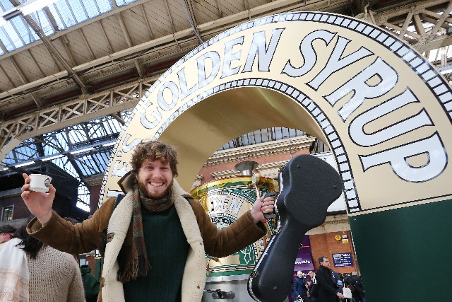 Lyle's Golden Syrup: PR stunt includes smile activated dispenser