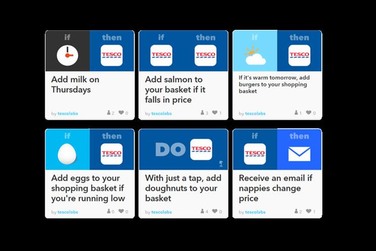 Tesco Labs: experimenting with automatic grocery re-ordering