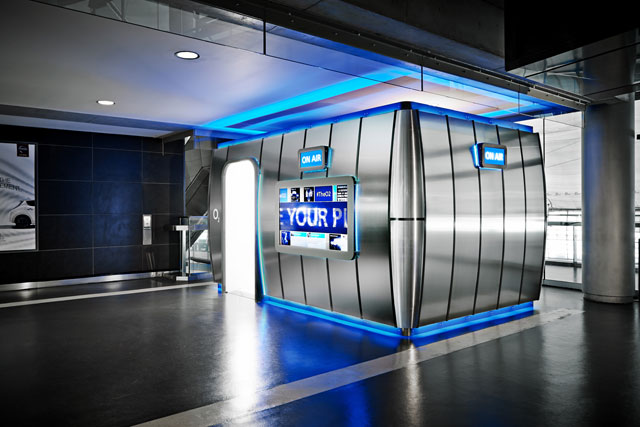 The O2 photo booth