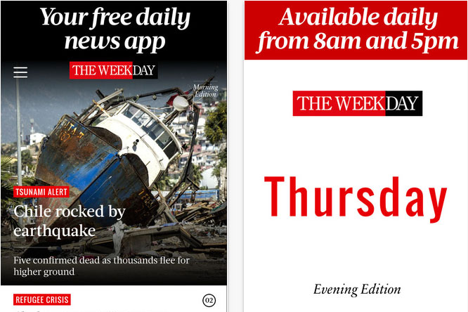 The Week: rolls out news app