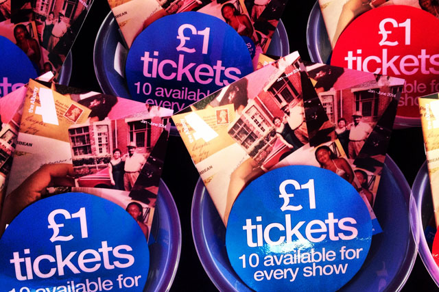 Just the ticket: a pop-up box office was linked to the Albany Theatre’s CRM system