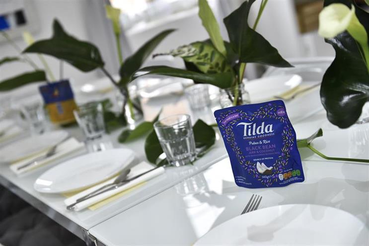 Tilda, the rice brand, is among four brands Havas will now work