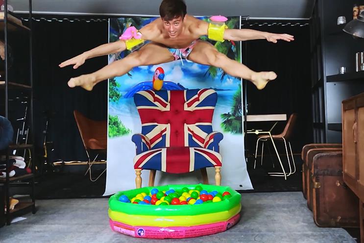 TikTok: TV ad featured Tom Daley