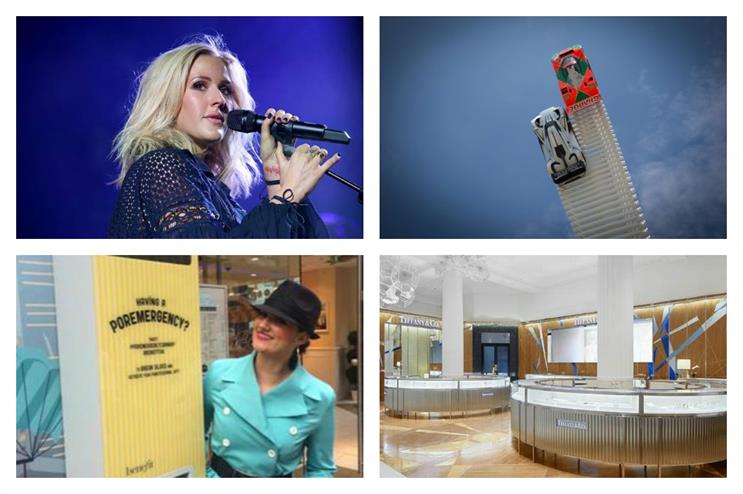Ellie Goulding, Goodwood, Benefit and Tiffany & Co. feature in the most-read brand experiences stories of the week