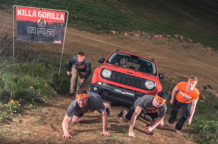 Jeep partners with Tough Mudder events for fourth year