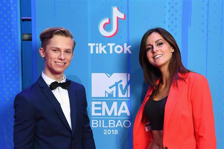 TikTok: sponsored last year's MTV EMAs