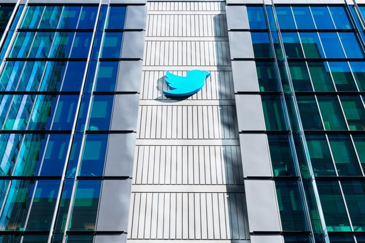 Twitter: ad revenue up 44% year on year (Picture: Shutterstock)