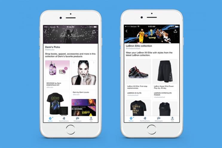 Nike and shopping Twitter easier