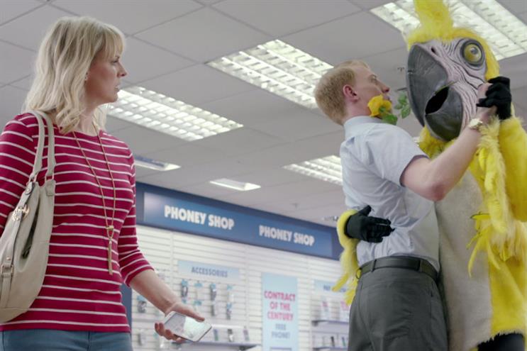 Unshackled.com: the brand's parrot of truth shouts 'bollocks' to mobile rip-offs in launch campaign