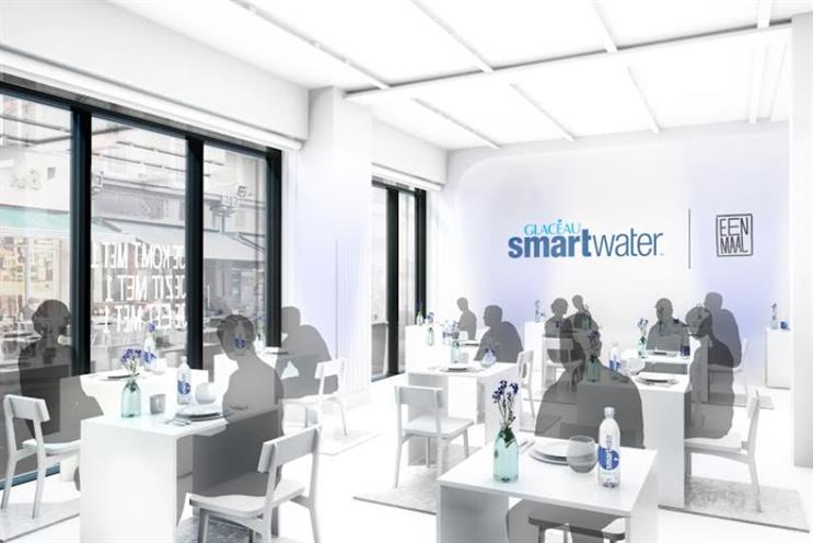 Glaceau: pop up restaurant encouraged workers to reconnect