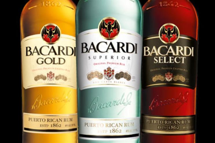 Bacardi: has implemented 'radical' marketing shake-up
