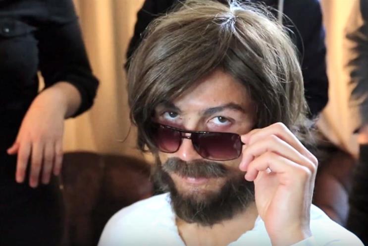 Ronaldo has disguised himself in PR stunt