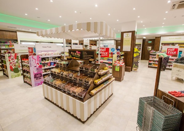 Holland & Barrett: new-look stores have been designed to modernise the brand