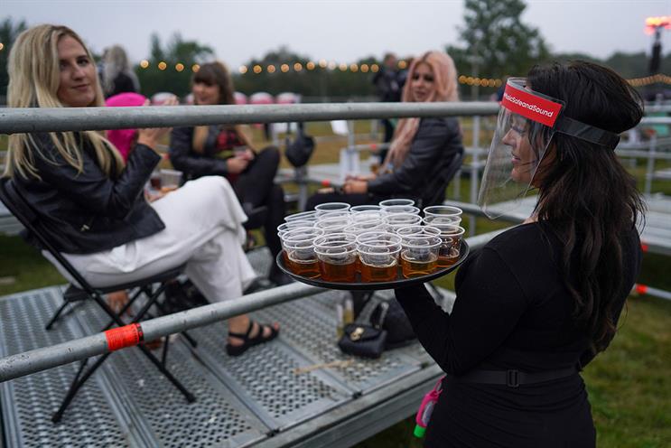 Events: the Virgin Money Unity Arena catered for socially distanced crowds
