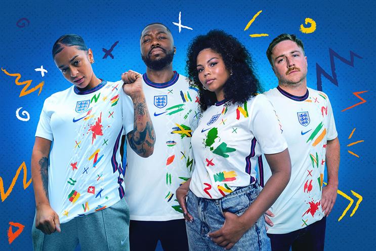 The England shirt on your back and how we used it to reveal fans' diversity