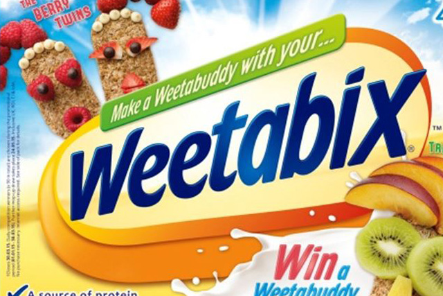 Weetabix: campaign will encourage parents to see Weetabix as a healthy breakfast option for kids