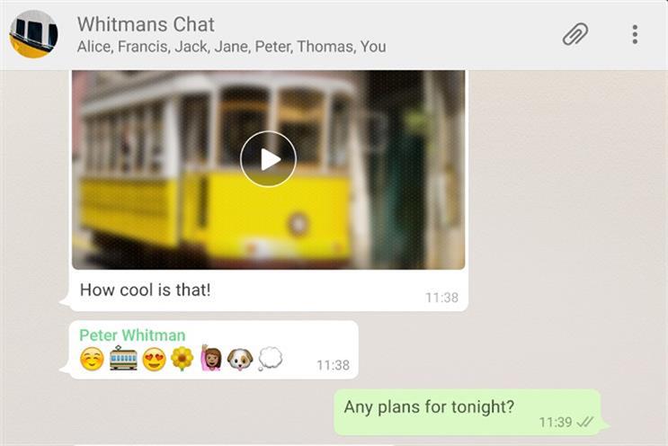WhatsApp: acquired by Facebook in 2014