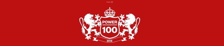 Find out who's made it into the Power 100 2018