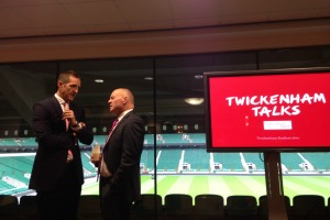 Will Greenwood gave his talk in the Member's Lounge