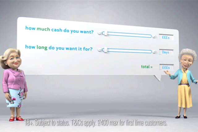 Top ten ads of the week: Wonga's pensioners top the recall chart