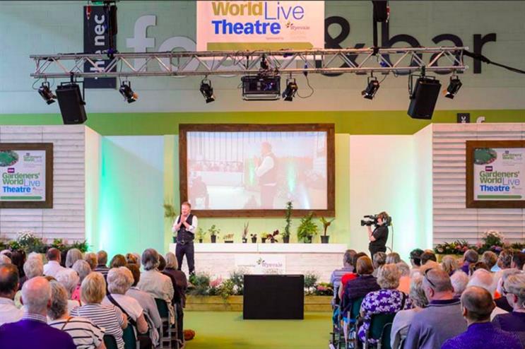 Wyevale Garden Centres and GreenThumb are sponsoring the event (@BBCGWLive)