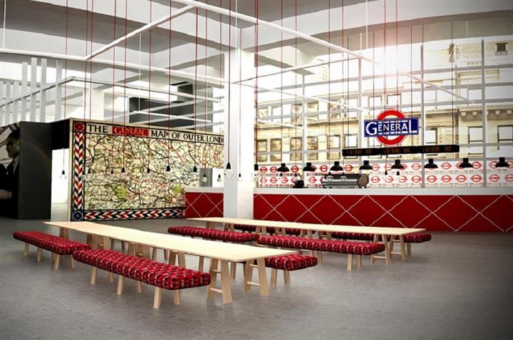 The TfL restaurant at Designjunction