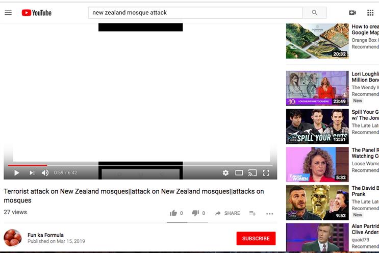 Mirror Editor Apologises Over New Zealand Massacre Video