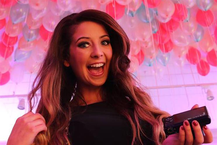 Online influencer Zoella has more than 2.6 million followers on Facebook alone