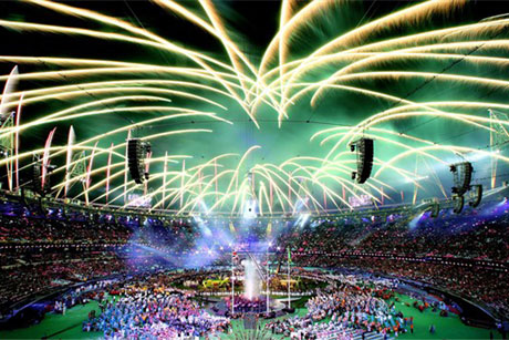 Grand finale: The London 2012 Games were hailed as a success (Credit: LOCOG)