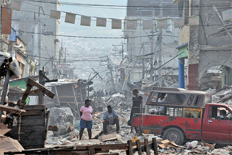 Haiti Earthquake: Crisis management and comms partnership (Credit: Mark Pearson)