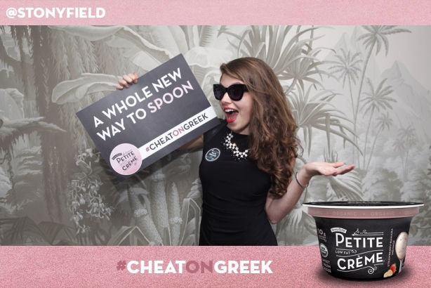 Stonyfield invited consumers to #Cheatongreek by trying a new product.