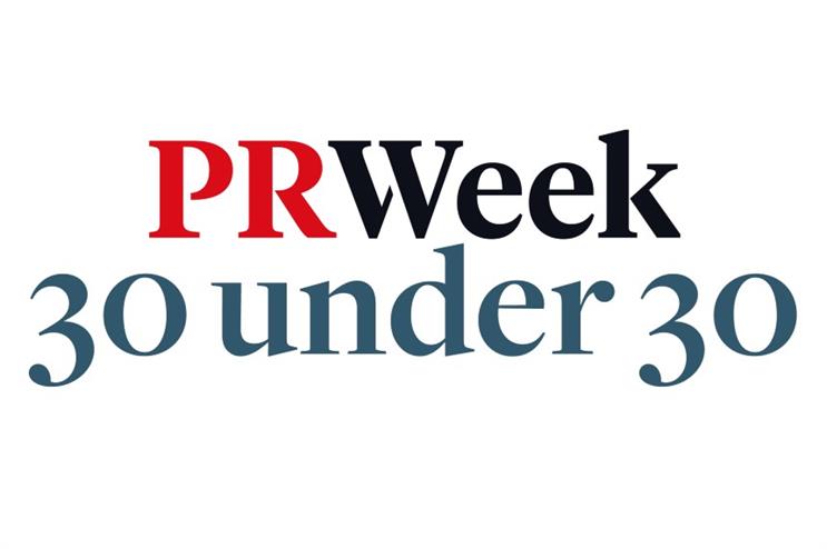 PRWeek UK launches search for 30 Under 30 2022