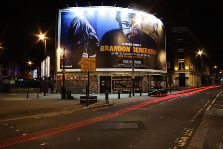 Brandon Generator: A disused warehouse in east London premiered the final episode