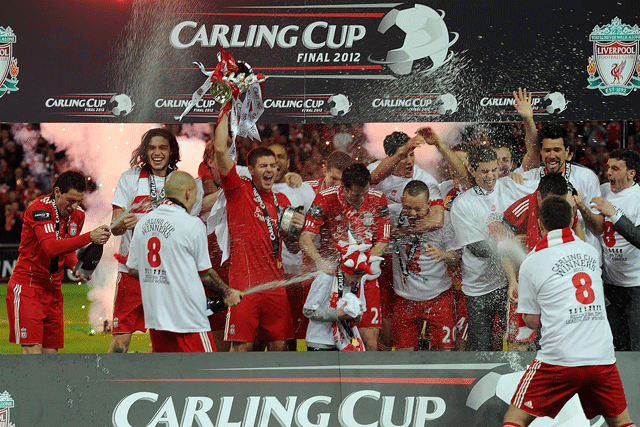 Liverpool FC: won the Carling Cup this season