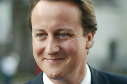 Campaign boost: David Cameron