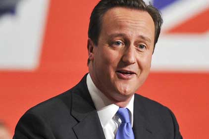 Party conference: Cameron spoke on the Big Society