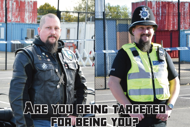 PC Nick Reeve: one of the faces of Leicestershire Police and Lincolnshire Police's #BehindTheUniform campaign
