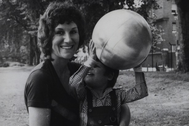 Shirley Nolan: With her son Anthony, for whom she set up the charity in 1974
