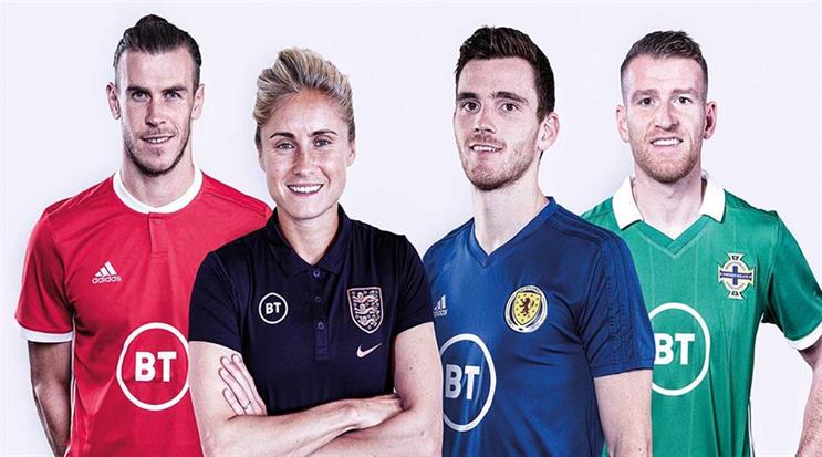 BT Sport: sponsoring FA, Scottish FA, Irish FA and FA of Wales