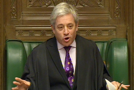 John Bercow: Speaker was told Parliament must drop the 'alienating' language